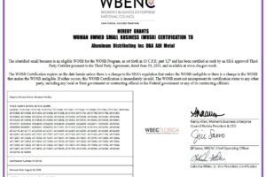 WOSB Recertification